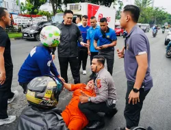 Terjadi Lakalantas Saat Berolahraga Pagi, Irjen Moh Iqbal Lakukan Hal Ini