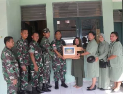 Isi Rangkaian Hari Juang TNI AD Ke-78, Kodim 1710/Mimika Laksanakan Anjangsana Ke Warakawuri