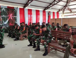 Maknai Peringatan Hari Juang TNI AD Ke-78, Kodim 1710/Mimika Gelar Doa Bersama