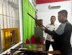 LAKUKAN PERAWATAN DAN PEMELIHARAAN, RUTAN BANGIL PASTIKAN SENJATA SIAP SIAGA