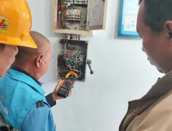TINGKATKAN KEAMANAN, PIHAK PLN PERBAIKI ARUS LISTRIK DI RUTAN BANGIL