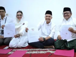 Wujudkan Komitmen untuk Majukan Pesantren, Ganjar Teken Piagam Nurul Huda