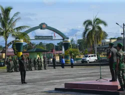 Dandim 1710/Mimika Pimpin Upacara Peringatan Hari Juang TNI AD Ke-78 TA. 2023