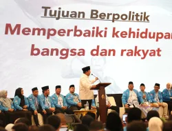 Momen Prabowo Berpantun: Kalau Ada Yang Memfitnah, Menjelekkan, Kita Doakan Saja