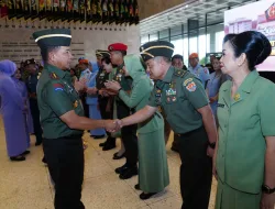 Panglima TNI Terima Laporan Korps Kenaikan Pangkat 12 Perwira Tinggi TNI