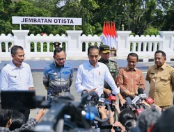 Presiden Jokowi Resmikan Jembatan Otto Iskandar Dinata Bogor