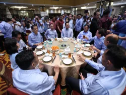 Didukung Aliansi Tionghoa, Prabowo Disambut Dua Barongsai Bermakna Keberuntungan