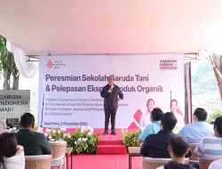 Dukung Astacita Prabowo Gibran, Garuda Indonesia Maju Buka Sekolah Garuda Tani dan Lepas Ekspor Produk Organik Indonesia