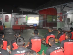 Pemenuhan Hak Politik di Balik Jeruji, Warga Binaan Rutan Bangil ikut Meramaikan Debat Cawapres