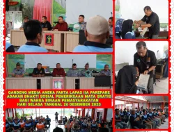 LAPAS IIA PAREPARE BERSAMA MEDIA ANEKA FAKTA COM DAN OPTIK RIZKY MENGADAKAN KEGIATAN BHAKTI SOSIAL PEMERIKSAAN MATA GRATIS BAGI PETUGAS DAN WARGA BINAAN PEMASYARAKATAN