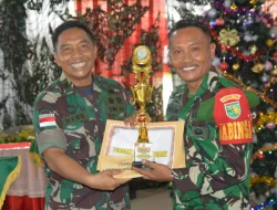 Perkuat Soliditas Dalam Satuan, Kodim 1710/Mimika Gelar Acara Natal Bersama Dan Syukuran HUT Ke-27 Kodim 1710/Mimika
