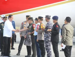 Danrem 083/Bdj Ucapkan Terima Kasih, Lancar dan Aman Dalam PAM VVIP Kunjungan Kerja Presiden RI di Banyuwangi