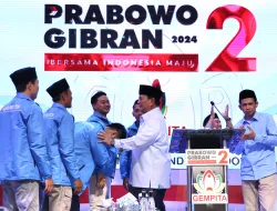 Prabowo: Mas Gibran yang Dibilang Anak Ingusan Ternyata Tampil Baik Saat Debat