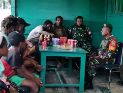 Bukti Kemanunggalan TNI Dengan Rakyat, Warga Kunjungi Koramil Jila Untuk Bersilaturahmi