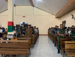 Sambut Tahun 2024 Kodim 1710/Mimika Gelar Doa Bersama