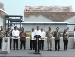 Resmikan Stasiun Pompa Terbesar Indonesia di Ancol, Jokowi Harap Banjir di Jakarta Bisa Kurang 62 Persen