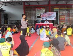 Sonsong Pemilu Damai 2024, Polres Dumai Sosialisasi Cooling System di Rutan Kelas IIB