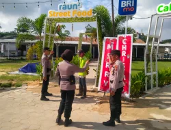 Satgas Preemtif Objek Vital Transportasi dan Subsatgas Binmas Polda Riau Melaksanakan Rangkaian Ops Lilin-LK 2023