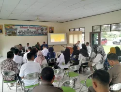 Kapolsek Siak Hulu Hadiri Rapat Koordinasi Lintas Sektoral Antara Upika dan Instansi Terkait Dalam rangka Cooling System