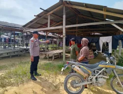 Cek Lokasi TPS Pemilu 2024, Kapolres Pelalawan Pastikan Lokasi TPS Aman