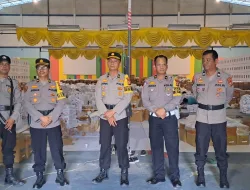Kabag SDM Polres Dumai Monitoring Pengawasan dan Pengamanan Kantor Penyelenggara Pemilu 2024