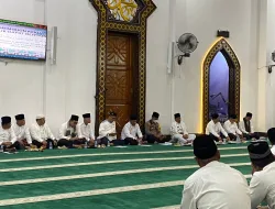 Malam Pergantian Tahun, Polres Kuansing Gelar Tabliqh dan Zikir Akbar Untuk Palestina