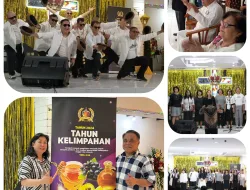 Ibadah Buka Tahun GBI Batu Penjuru Mengusung Tema Tahun kelimpahan (Yoel 2 : 24)