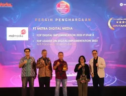 MDMedia Raih 2 Penghargaan dalam Implementasi Digital Terbaik di Ajang “Top Digital Awards”