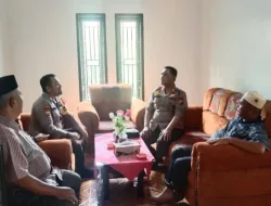 Jabat Kapolsek XIII Koto Kampar, AKP Sumaryadi Beserta Rombongan Sambangi Tokoh Agama dan Tokoh Masyarakat