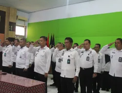 Simak Amanat Menkumham, Lapas Pasuruan Khidmat Laksanakan Apel Awal Tahun