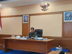Dankoharmatau Menerima Paparan Sasaran Program Karja dan Anggaran TA 2024
