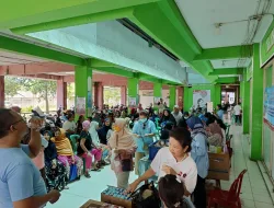 PRPS dan Keluarga Prabowo Menyapa Warga di Gelar Pengobatan Gratis Rusunawa Marunda, Cilincing