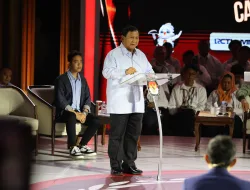 Prabowo Jelang Debat: Pertahanan Jangan Dipolitisasi untuk Kepentingan Jangka Pendek