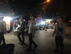 Dalam Rangka Cooling System Pemilu 2024, Polres Kuansing Gelar Patroli KRYD Jaga Kamtibmas