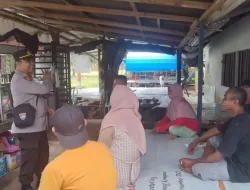 Patroli Tempat Wisata Candi Muara Takus, Kapolsek XIII Koto Kampar Laksanakan Cooling System dan Sampaikan Pesan Kamtibmas