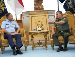 Tingkatkan Fungsi Penerangan TNI, Kapuspen TNI Kunjungi Kasau Awali Program Kerja 100 Hari Pertama