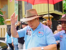 Keluarga Prabowo Melepas Parade 300 Perahu dari 1.000 Nelayan dan Menyapa Warga Muara Gembong, Bekasi