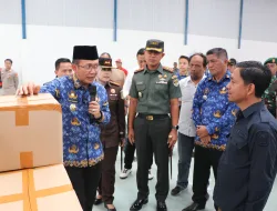 Pastikan Kesiapan Pemilu 2024, Dandim bersama Forkopimda Kabupaten Bekasi Tinjau Gudang Logistik & Kantor KPU