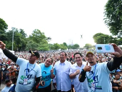 Momen Para Ojol Minta Prabowo Joget Gemoy: Mana Musiknya?