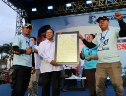 Para Ojol Beri Prabowo Nilai 100, Mantapkan Dukungan ‘All in Prabowo’