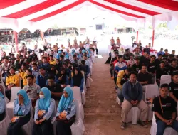 Melalui Deklarasi Tertib Berlalu Lintas, Polres Pelalawan Komitmen Sukseskan Pemilu Damai Berkeselamatan 2024