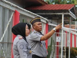 Deteksi Dini, Kalapas Lakukan Peninjauan Pembangunan Pagar Pembatas