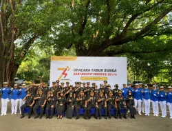 Hari Bhakti Imigrasi, Lapas Kelas IIA Tangerang Ikuti Giat Tabur Bunga