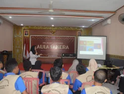 CIPTAKAN LINGKUNGAN SEHAT, RUTAN BANGIL GELAR PENYULUHAN HIV DAN HARM REDUCTION UNTUK KADER KESEHATAN