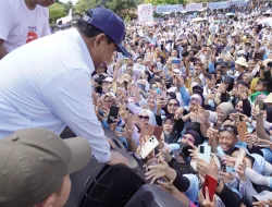 Di Hadapan Warga Subang, Prabowo Tegaskan Bakal Teruskan Program Jokowi