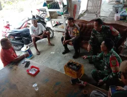 Melalui Komsos Babinsa Dekat Dengan Warga Binaan