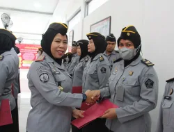 Sah, Kalapas Kukuhkan Wali Pemasyarakatan dan Kader Kesehatan Warga Binaan