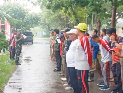 Akibat Sampah &  Lingkungan Kotor Danramil 12 Serangbaru Pimpin kegiatan Karyabakti