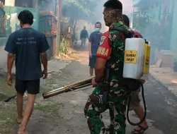 BAKTI TNI Cegah DBD Babinsa Beratas Nyamuk Malaria