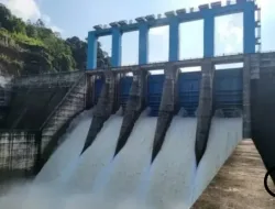 Tinggi Bukaan Pintu PLTA Koto Panjang, Hari Ini Akan Diturunkan 40 Cm